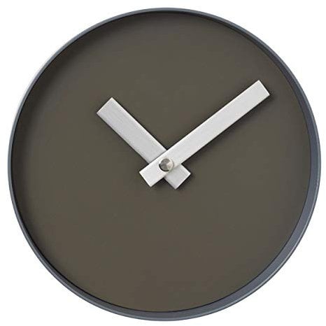 Blomus Rim Wanduhr, Dunkelgrün, Klein