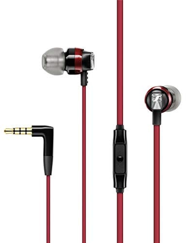 Sennheiser CX 300S - Auriculares in-Ear con Control Remoto Inteligente de un botón, Color Rojo