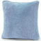 CelinaTex Xanio Dekokissen mit Innenkissen 45 x 45 cm hell blau Coral-Fleece Sofakissen Mikrofaser Kuschelkissen