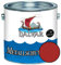 Halvar Metallschutzlack MATT Rot RAL 3000-3031 Metallfarbe besonders robuster Kunstharzlack Wetterbeständig & perfekter Langzeitschutz Metall (1 L, RAL 3001 Signalrot)