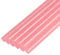 sourcing map Mini Hot Glue Sticks for Glue Gun 0.27-inch x 4-inch Pink Glitter 10pcs