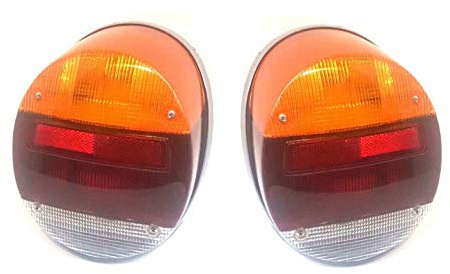 SPS Rücklichter, rot, für Volkswagen VW Beetle (1200) 1972-1979, links und rechts