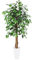 Kazeila Plantas Artificiales 120cm Ficus Ficus Plantas Artificial Grande Decorativas Arbol Artificial Decoracion Interior Hogar Salon Jardin(1Pack)