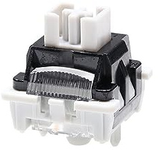 PAKJEL Graywood - Interruptor V4, interruptor lineal prelubricado de 5 pines 40 g para teclado mecánico personalizado (tamaño: 70 piezas)