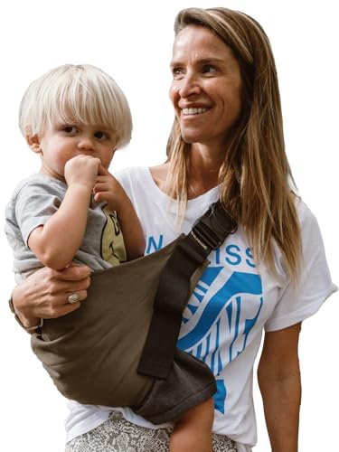 Wildride Kindertrage Basic Kollektion (Hüfttrage (Coffee)