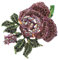 SAFIGLE Blumenbrosche Anstecknadel Strass Legierung Brosche Anstecknadel Für Mädchen Und Frauen