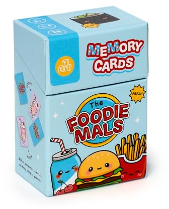 Puckator Memoria - Juego de Mesa - Foodiemals