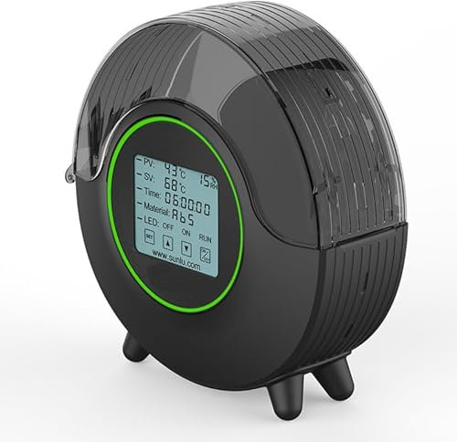 Filamenttrockner für 3D-Drucker, Filament-Dehydrator, Filamenttrocknerbox mit Ventilator, 360°-Schnellaufheizung, 4,6-Zoll-LCD-Monitor, kann auf 70° erhitzt Werden und kann spezielle Materialien wie