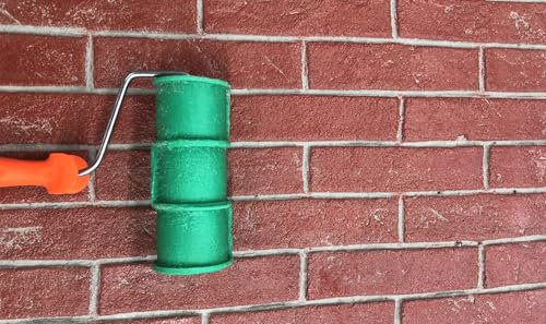 Rodillo texturizado para cemento, mortero y monocapa, Tematización Hormigón Impreso Estampado (LADRILLO)