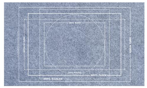 Wellrun Puzzle Mat for Jigsaw 1500,Large Felt Jigsaw Roll for Puzzle Storage,Foldable Non-Slip Puzzles Organizer for Adults,Puzzles Player(Grey)