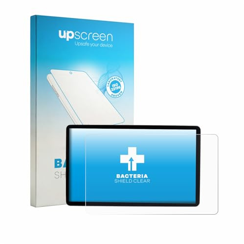 upscreen Schutzfolie für MG S5 EV ZS3E 2025-2026 12.8 | Antibakterieller Displayschutz Made in Germany Transparente Folie HD-Klar