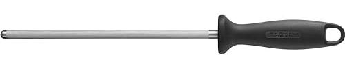 ZWILLING 32576-231-0 Sharpening Steel, Synthetic Handle, Black, 23 cm