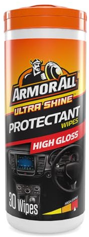Armor All 36025L Lingettes pour Plastique Brillant 30 pièces