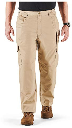 5.11 Tactical Leichte Taclite Pro Performance-Hose für Herren, Cargotaschen, Action-Bund, TDU Khaki, 38x34, Stil 74273