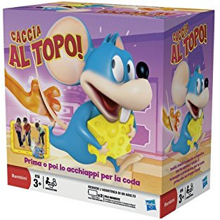 Hasbro Caccia al Maulwurf - Fängt die Maus (Italienische Version)