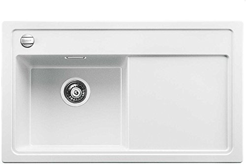 BLANCO 519224 ZENAR 45 S Fregadero de cocina, color, incluye tabla de cortar de madera, lavabo izquierdo, 45 cm Unterschrank-Becken links