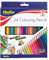 Helix PN4010 Standard Buntstifte, 18 cm, 24 Farben