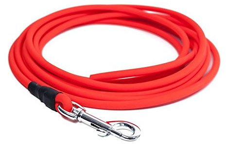 Biothane Schleppleine rund 10m x 8mm für Hunde, orange