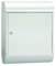 MEFA Briefkasten Topaz 842 (Farbe weiß glänzend, Postkasten mit Sicherheitsschloss, Größe 430x340x150 mm) 842000DE