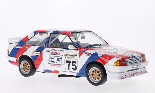 Ford Escort MKIII 1600i, RHD, No.75, BTCC, 1988, Modellauto, Fertigmodell, Sun Star 1:18