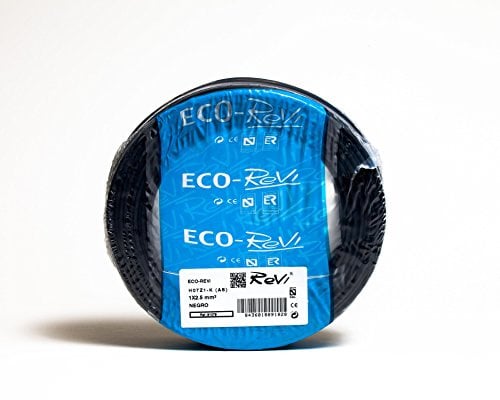 Cable FLEXIBLE LSZH (LIbre de Halógenos) H07Z1-K(AS) 1 x 2,5 mm² 25 m (Negro)