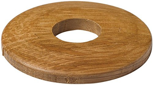 Ideal Standard Pack of 2 x (Medium) Solid Oak Pipe covers available in Light, Medium or Dark