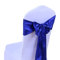 SINSSOWL 25 stück Hochzeit Dekoration Mehrfarbig Satin Stuhl Bezug Bow Ties in Event & Party Supply Stuhl Schärpen- königsblau
