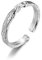 ✦ Geschenke für Frauen ✦Lotus Fun S925 Sterling Silber Ring Unregelmäßige Oberfläche Goldfolie Ringe öffnen Ringe Handgemachter Personalisierte Geschenk für Sie.(Silber)