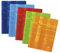 Clairefontaine 63362C - Packung mit 10 Heften DIN A4+ 24x32cm, kariert, 90g, geheftet, 48 Blatt, farbig sortiert, 1 Pack