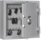 Secureo Format Schlüsseltresor ST 21 AS, Mechanisches Zahlenkombinationsschloss, Klasse S1 nach EN 14450, H43.6xB46xT14 cm, 22 kg
