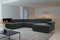 DOMO. collection Sofa Brandon, Wohnlandschaft mit Rückenfunktion und Sitztiefenverstellung in U-Form, Polstergarnitur 359 x 228 x 80 cm (BxTxH), grau