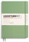 LEUCHTTURM1917 363920 Notizbuch Master Slim (A4+) Hardcover, 121 nummerierte Seiten, Salbei, dotted