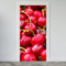 Estika Türtapete selbstklebend - Kirschen - 95x205 cm - Einem Bogen Türposter, Obst Türaufkleber, Aufkleber PVC Folie, Klebefolie für türen, Tür tattoo, Modern decoration