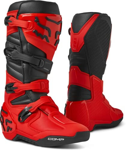 Fox Racing - Comp Motocross Stiefel,Rot,11