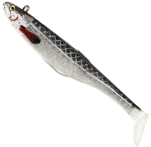 Westin 17cm 75g Magic Minnow Jig - 1 Jigkopf + 2 Gummifische, Farbe:Robocod