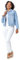 Roman Originals Jean Denim Jacket for Women UK - Ladies 100% Cotton Summer Casual Stretch Crop Smart Utility Trucker Biker Fitted Vintage Wash Faded Classic Jeans Work - Petite Light Blue - Size 8