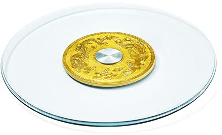 GLFNB Plato Giratorio Placa Giratoria Redonda Perezosa Soporte Giratorio para TV para El Hogar Bandeja para Mesa De Comedor Soporte para Almacenamiento De Especias Organizador De Plato Giratorio p