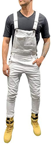 Mens Jeans Denim Dungarees Dungaree Bib Jumpsuit Overalls Work, Mens Denim Bib And Brace With Pockets Mens Overalls Dungarees Men Jumpsuit Jean Jumpsuit Shorts Casual Coverall Pants