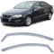 Windabweiser Regenabweiser Windschutz Schwarz Smoke für VW Passat 3C B6 B7 05-14