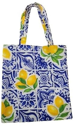 BLUSUPERSHOP 1 Tasche Souvenir Art. 11 Strandmode 40 x 36 cm Schulter 66 cm Reißverschluss Napoli Amalfi Maori Capri Horrento Strand Zeremonie Meer, Auf dem Foto, Einheitsgröße