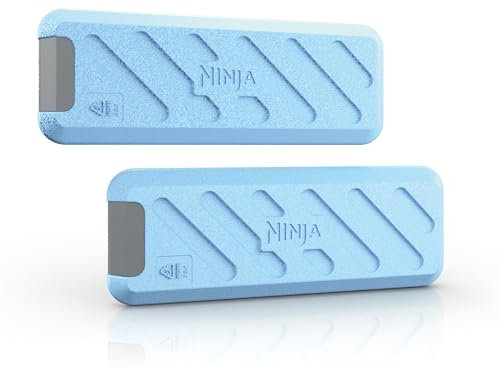 Ninja FrostVault kleine Kühlakkus, 2er-Pack (je 317 g) XSKSMLICEPKEUK