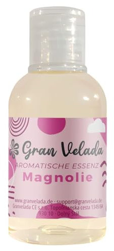 Magnolia Aroma-Essenz | Intensiver blumiger Duft mit Zitrus- und Pudernoten, ideal für Seifen, Cremes und Kerzen, für den professionellen Gebrauch, 50 ml