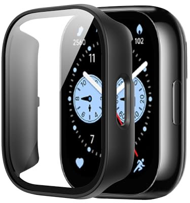 FDHYFGDY Coque pour Xiaomi Redmi Watch 5 Lite, Housse de Protection PC Polyvalente avec Protecteur d'écran, Film de Protection Compatible avec Redmi Watch 5 Lite