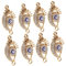 TOVINANNA Schützende Böse Auge Halskette Mini Charms für Handgemachten Schmuck Chic