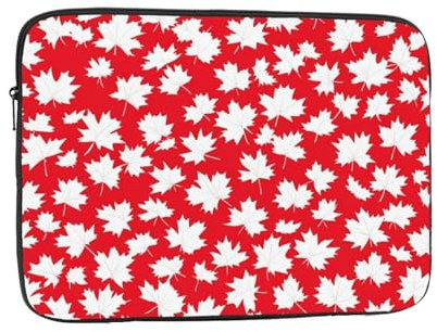 Foglie d'acero Modello Del Computer Portatile Manica 12 Pollice Antiurto Protettiva Notebook Caso di Viaggio Del Computer