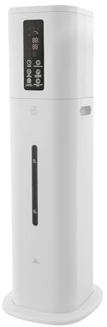 Luftbefeuchter 30W, 360°-Düse, Zeiteinstellung 1-24 H, Kapazität Wassertank 12L, Kundenspezifische Luftfeuchtigkeit 45%~95%, Entfernung der Fernbedienung 3-5m für Haus, Büro, Schlafzimmer, etc