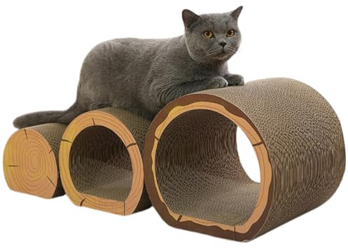 Moxeupon Kratzspielzeug Für Katzen - Multifunktionales Kratzpad Für Katzen - Multifunktionale Katzenspielzeuge Mit Platzsparendem Design Für Haustiere & Kätzchen Geburtstag Feiertag