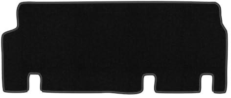 Velours-Fußmatten hinten passend für Mercedes Vito W447 2014-, Schwarz, LUX | passend für Kastenwagen; Velours-Teppich (Polypropylen), ca. 6,5 mm; rutschfest, Universal-Befestigungen mit Bodenschrauben