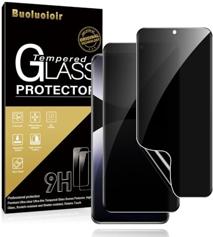 Pnakqil 2 Stück Sichtschutz Schutzfolie für Xiaomi Redmi Note 14 PRO 5G/Poco X7 5G,Privacy Schutzfolie Anti-Spy TPU Folie Displayschutzfolie Blasenfrei,Fingerabdruck-ID Unterstützen