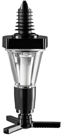 Eco System Portionierer nicht aufschraubbar – BieTal® Flaschenportionierer 40 ml 4 cl für Schnaps, Spirituosen, Liköre - tropffreier Ausgießer, Dosierer für Bar & Gastronomie für 0,7–1,0 L Flaschen
